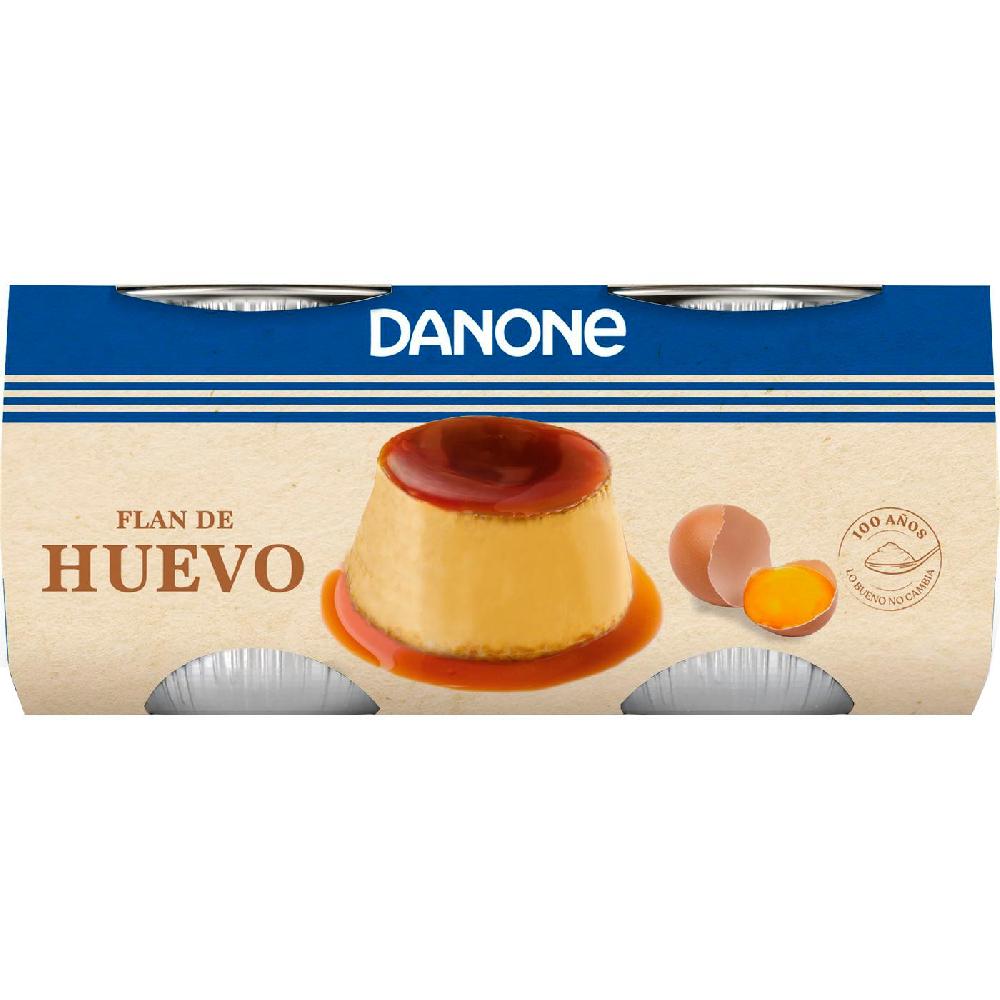 Eroski Flan De Huevo DANONE Pack 4x100 G