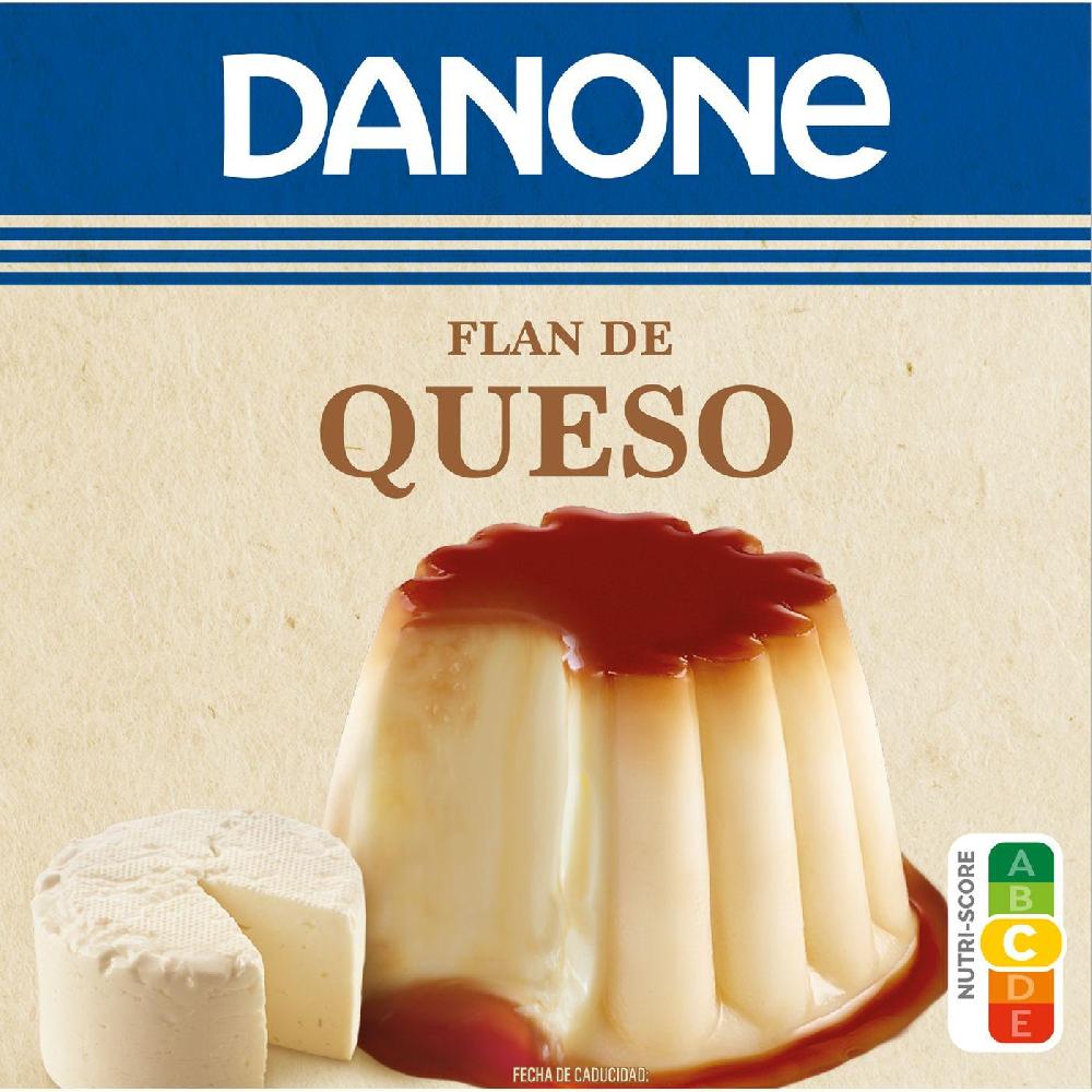 Eroski Flan De Queso DANONE Pack 4x100 G