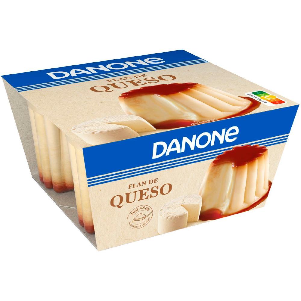 Eroski Flan De Queso DANONE Pack 4x100 G