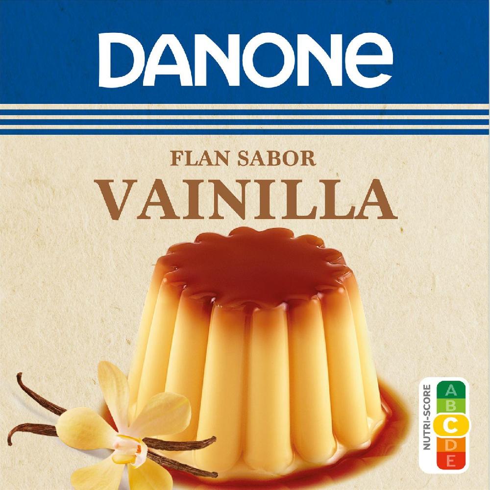 Eroski Flan De Vainilla DANONE Pack 4x110 G