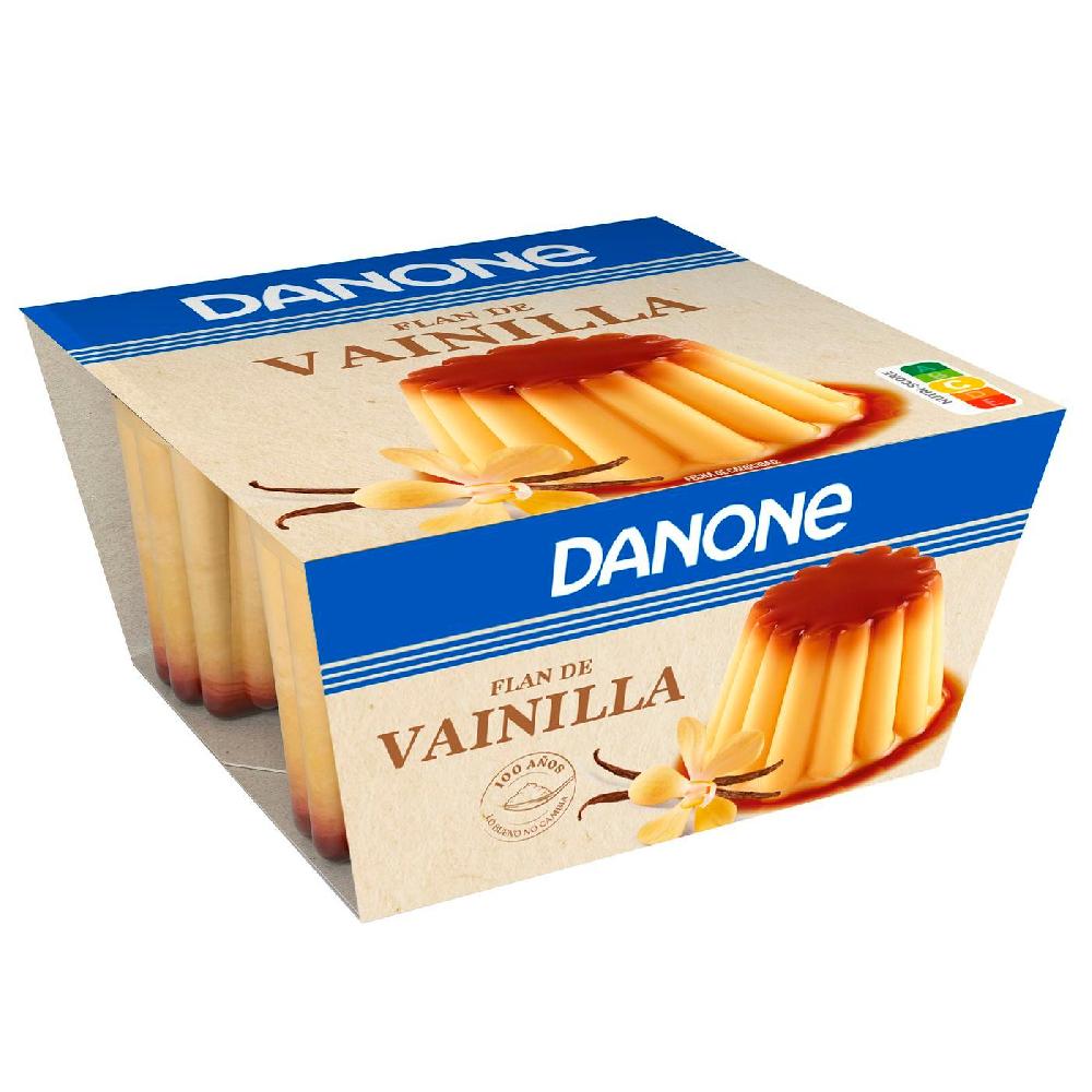 Eroski Flan De Vainilla DANONE Pack 4x110 G