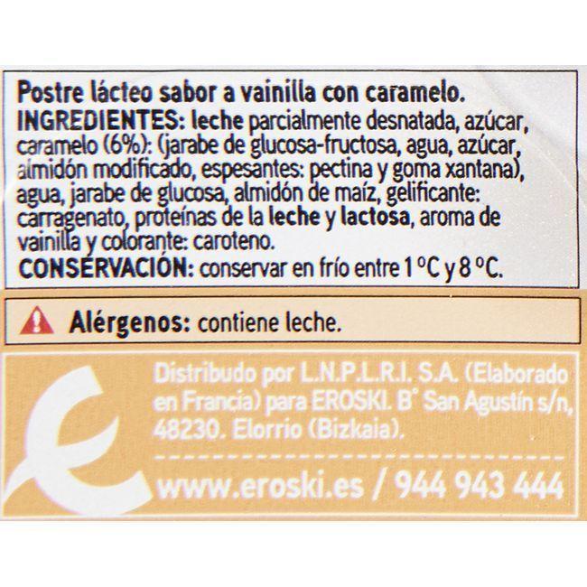 Eroski Flan De Vainilla EROSKI Basic Pack 6x100 G