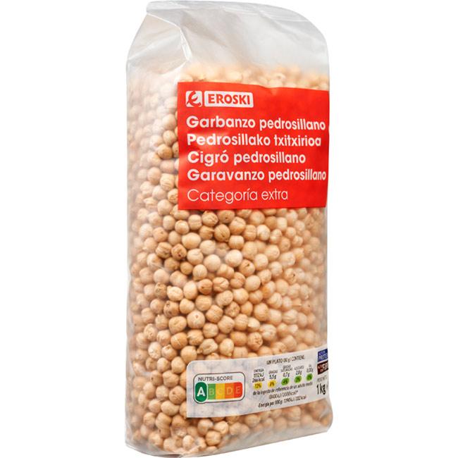 Eroski Garbanzo Pedrosillano EROSKI Paquete 1 Kg