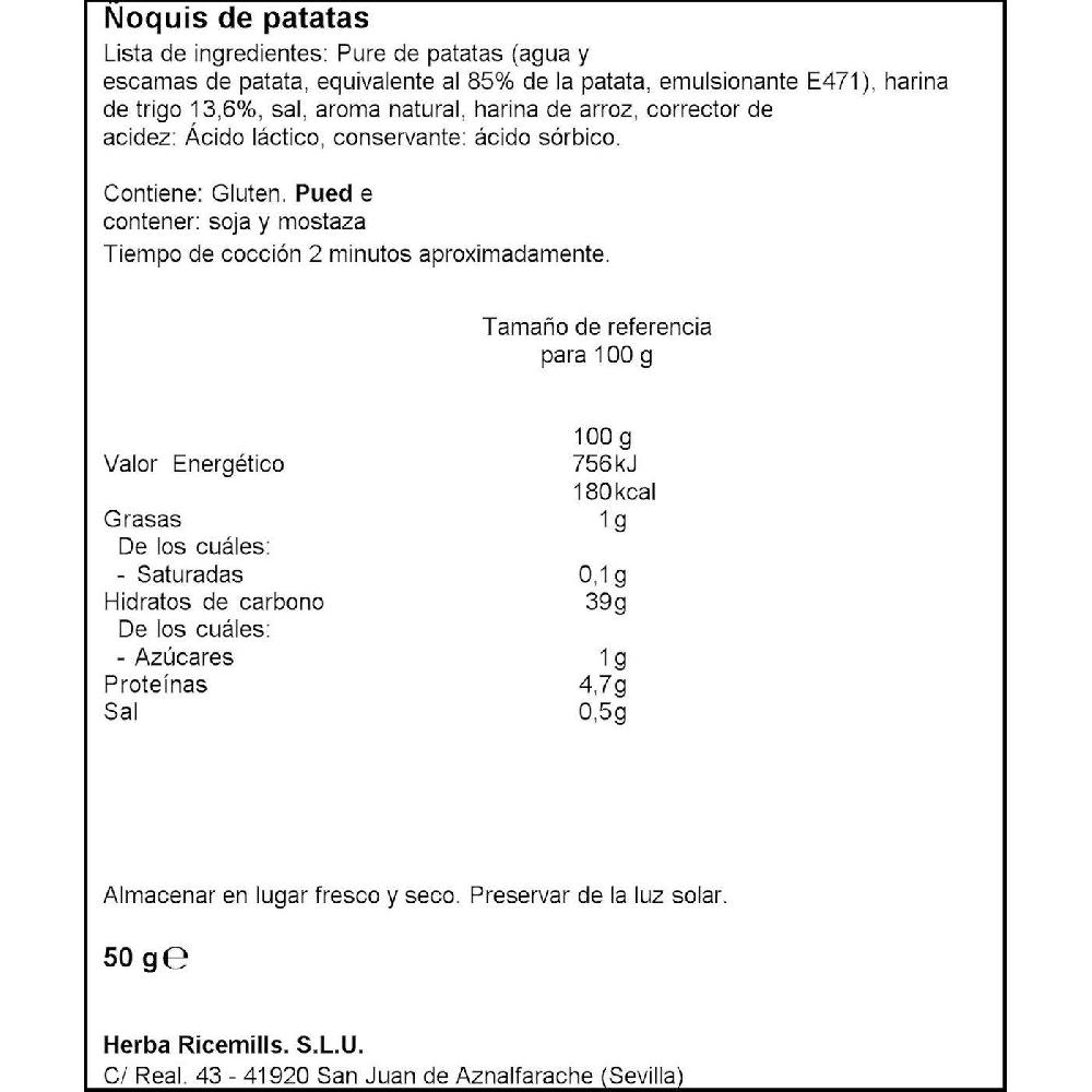 Eroski Gnocchi De Patata GAROFALO Paquete 500 G