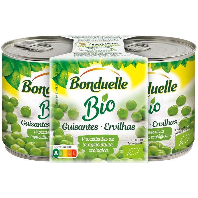 Eroski Guisante Bio BONDUELLE pack 2x130 g