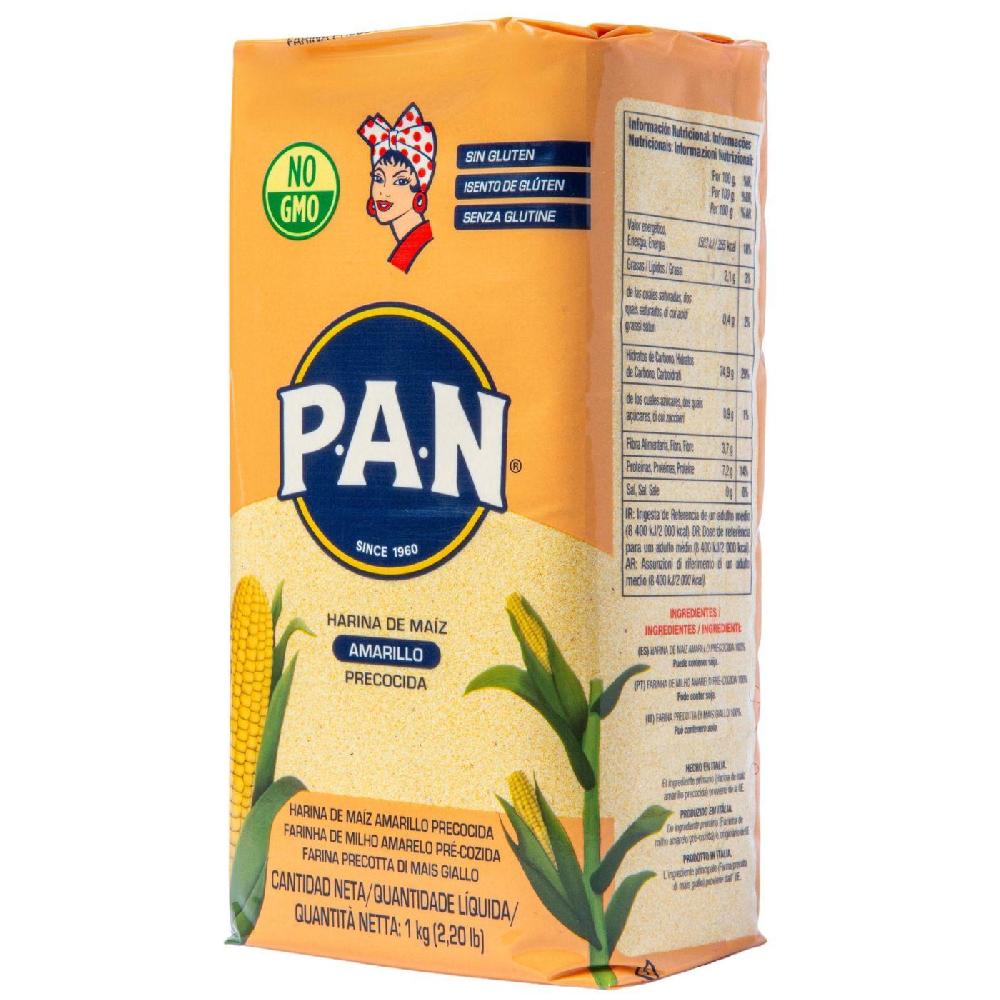 Eroski Harina De Maíz Amarilla PAN Paquete 1 Kg