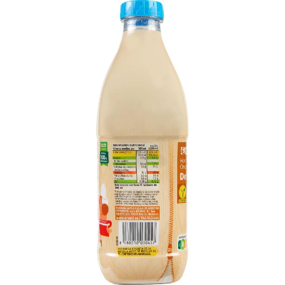 Eroski Horchata EROSKI Botella 1 Litro