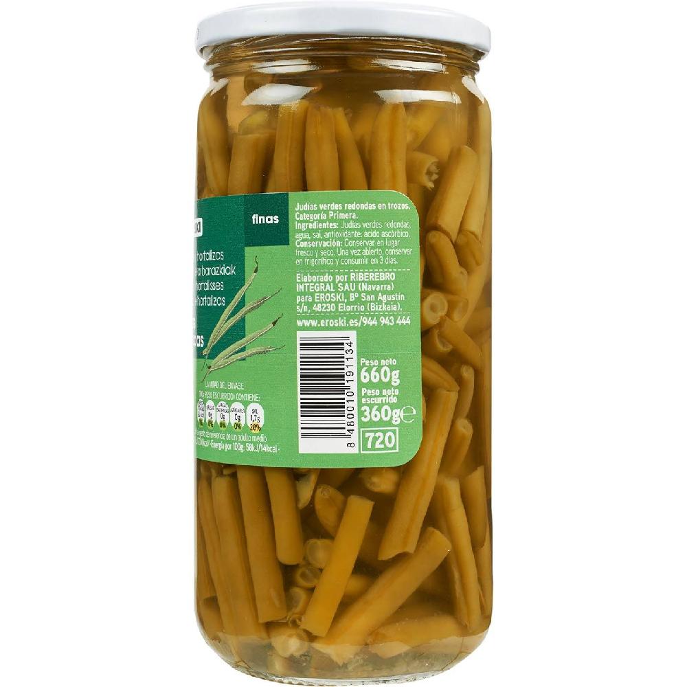 Eroski Judía Redonda EROSKI Frasco 360 G