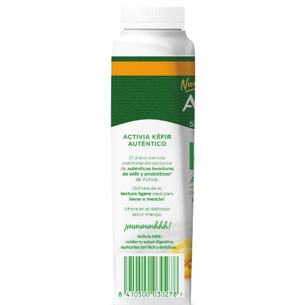 Eroski Kéfir Sabor Mango ACTIVIA Botella 320 G