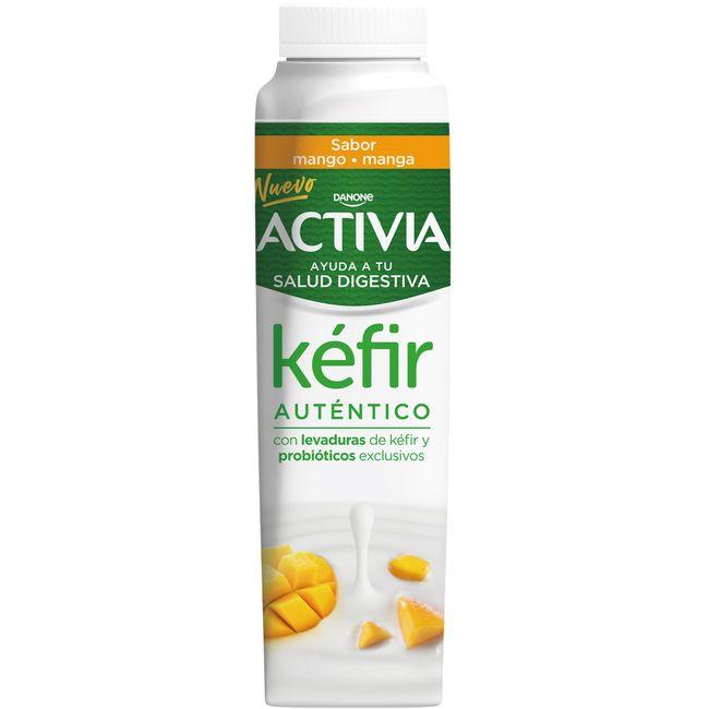 Eroski Kéfir Sabor Mango ACTIVIA Botella 320 G