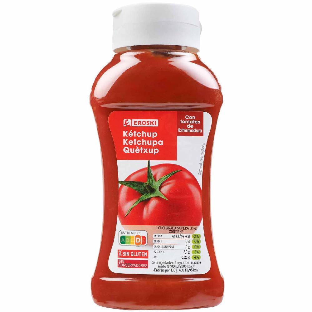 Eroski Ketchup EROSKI bote 560 g