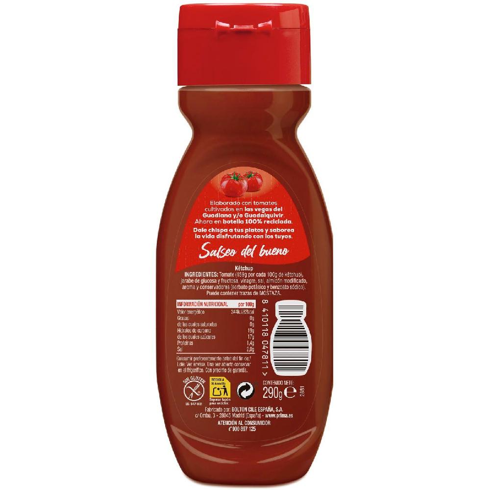 Eroski Ketchup PRIMA Bote 290 G