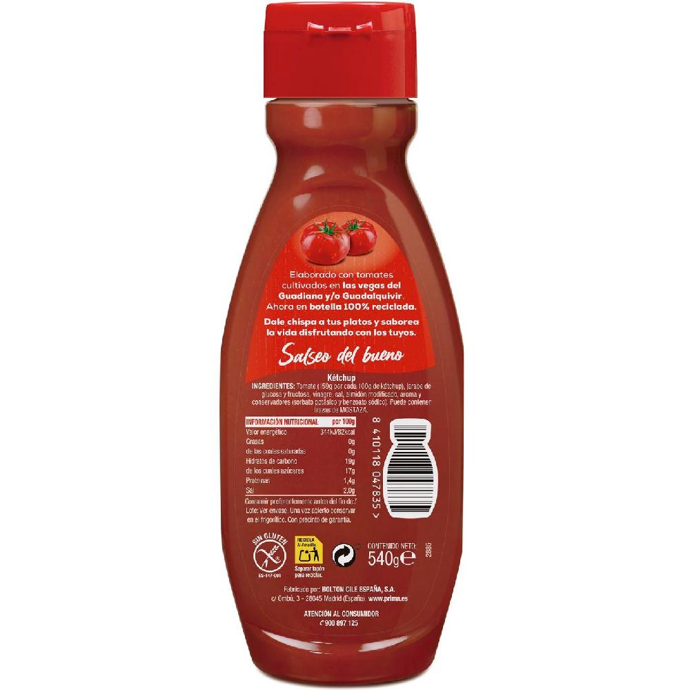 Eroski Ketchup PRIMA Bote 540 G