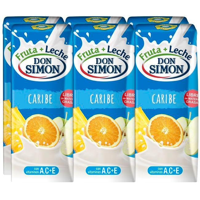 Eroski Lactozumo Caribe DON SIMON pack 6x200 ml