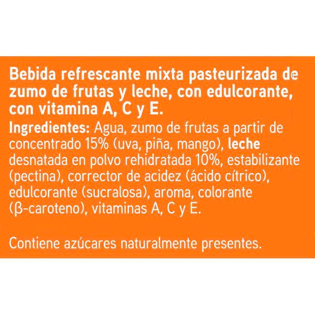 Eroski Lactozumo Tropical EROSKI Pack 3x330 Ml