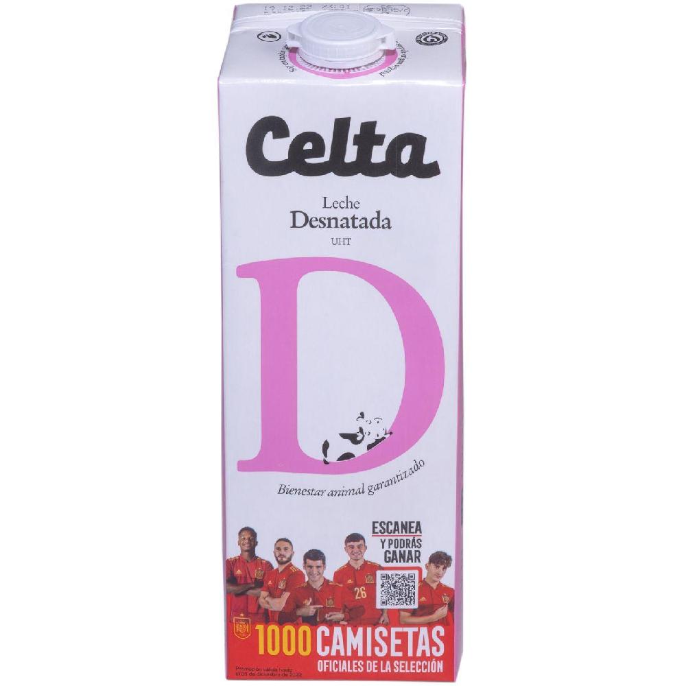 Eroski Leche desnatada CELTA brik 1 5 litros