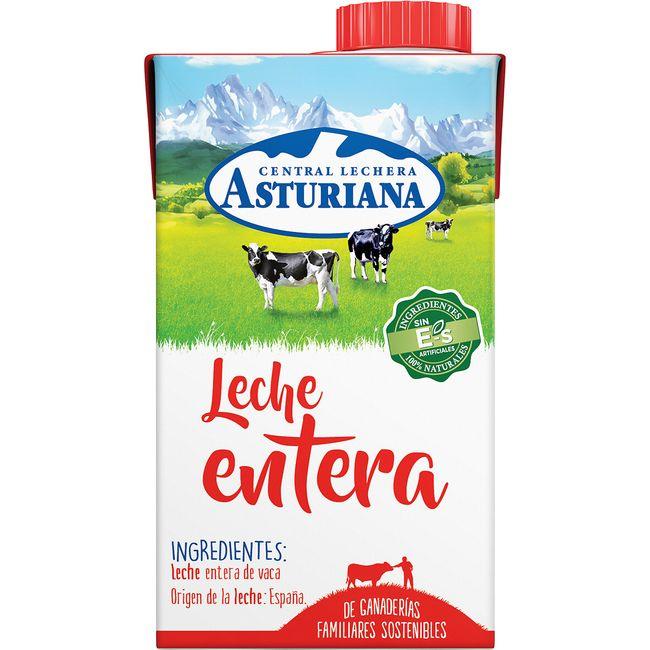 Eroski Leche entera ASTURIANA brik 50 cl
