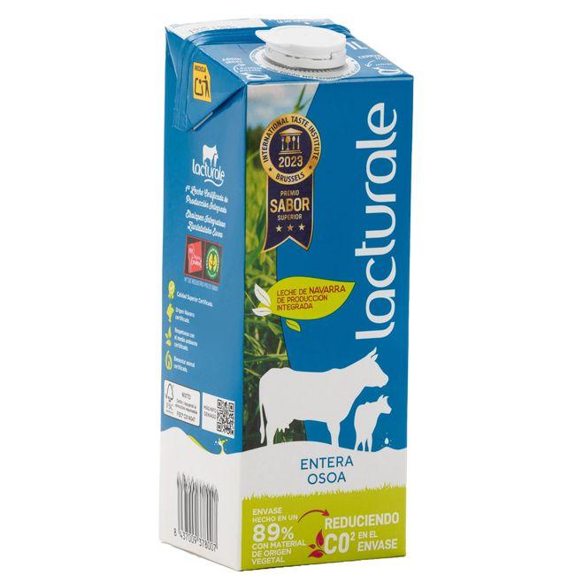 Eroski Leche Entera LACTURALE Brik 1 Litro