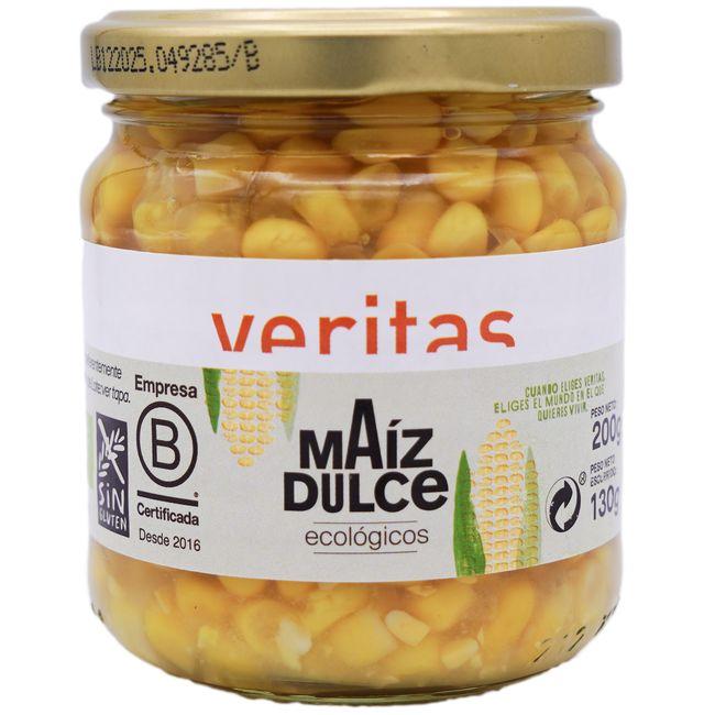 Eroski Maíz Dulce Eco VERITAS Frasco 130 G