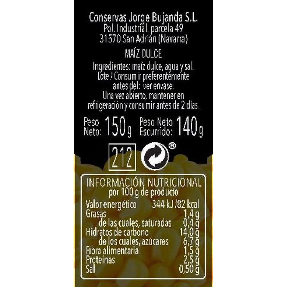 Eroski Maíz Dulce JOYAS DEL VALLE Pack 3x140 G