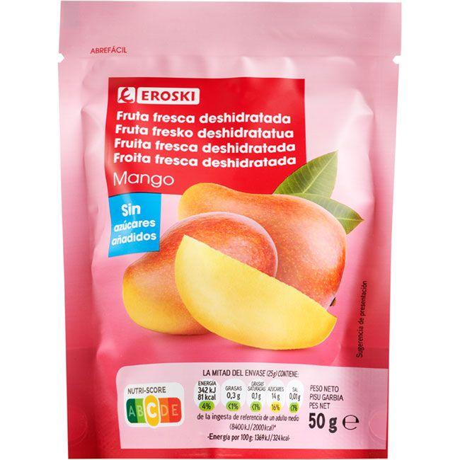 Eroski Mango deshidratado EROSKI bolsa 50 g