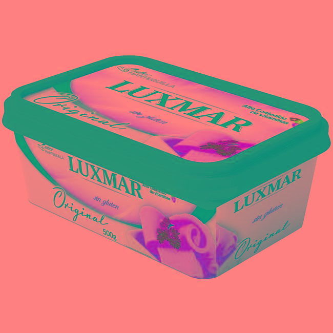 Eroski Margarina vegetal 3/4 LUXMAR tarrina 500 g