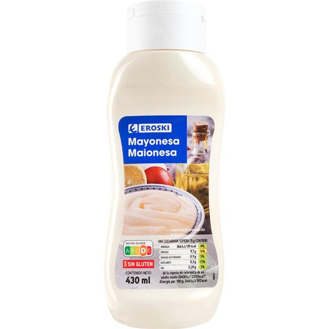Eroski Mayonesa EROSKI Bote 430 Ml