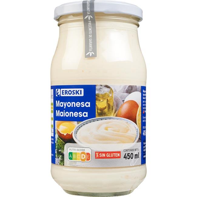 Eroski Mayonesa EROSKI frasco 450 ml