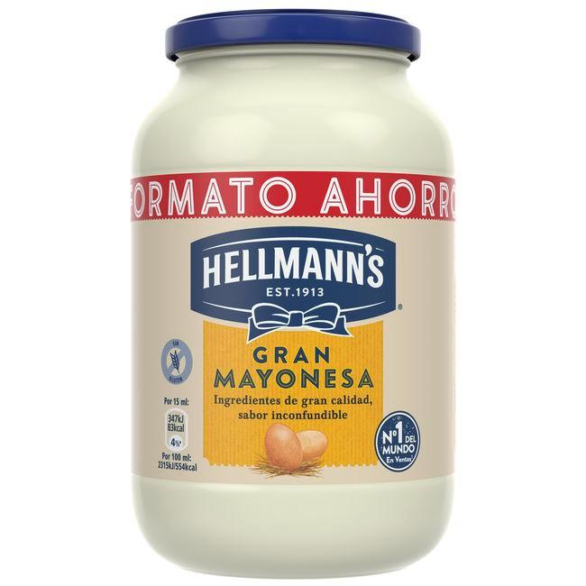 Eroski Mayonesa HELLMANN'S Frasco 825 Ml