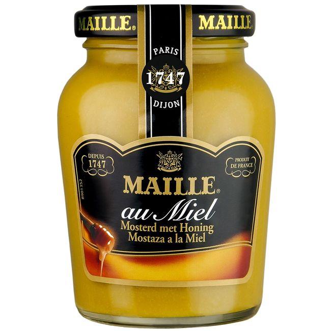 Eroski Mostaza de miel MAILLE frasco 230 g