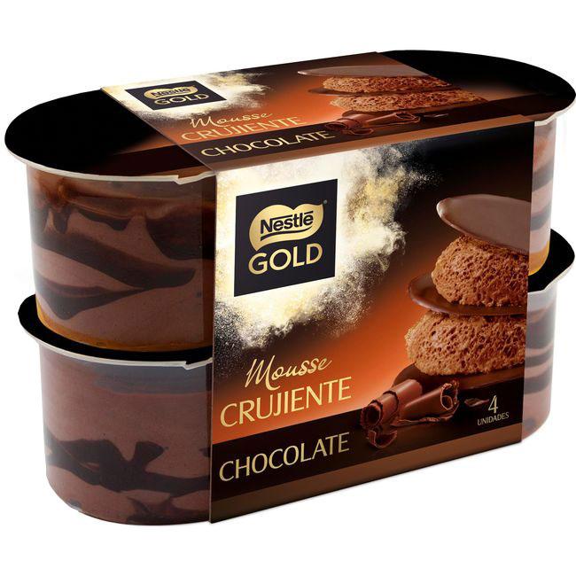 Eroski Mousse NESTLÉ Gold pack 4x57 g