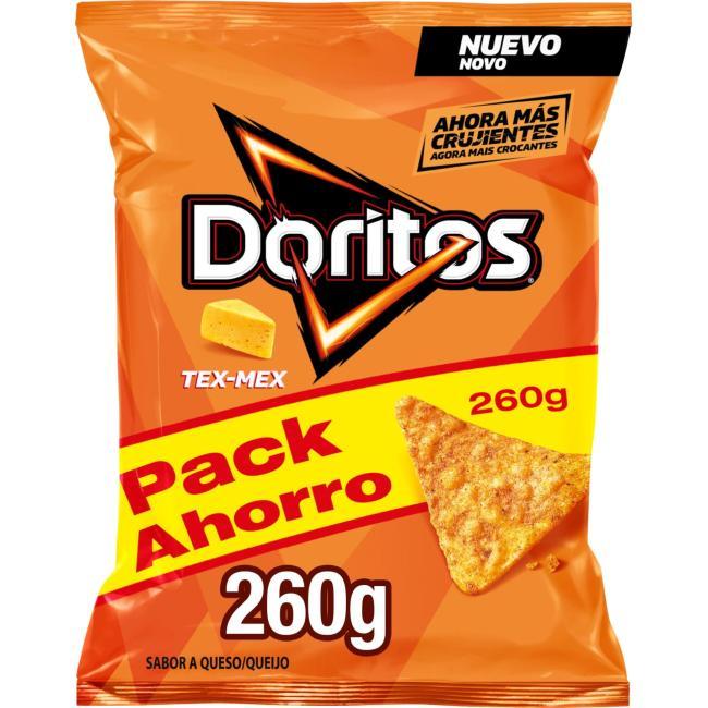 Eroski Nachos de maíz DORITOS Tex Mex bolsa 260 g