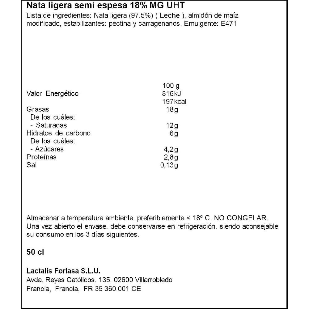 Eroski Nata Para Cocinar PRESIDENT Bote 500 Ml