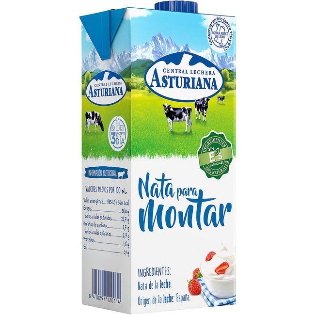 Eroski Nata Para Montar 38% ASTURIANA Brik 1 Litro