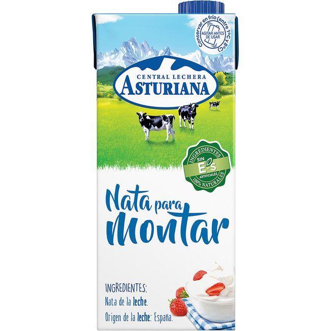 Eroski Nata para montar 38% ASTURIANA brik 1 litro