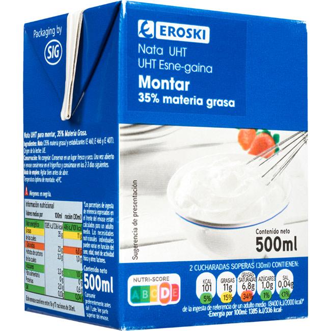 Eroski Nata Para Montar EROSKI Brik 500 Ml
