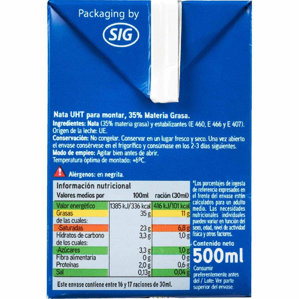 Eroski Nata Para Montar EROSKI Brik 500 Ml