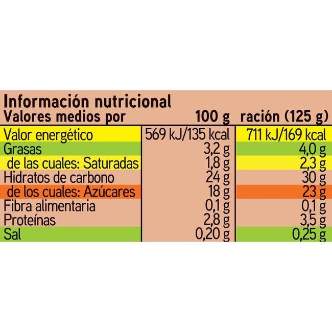 Eroski Natillas Con Galleta EROSKI Pack 4X125 G