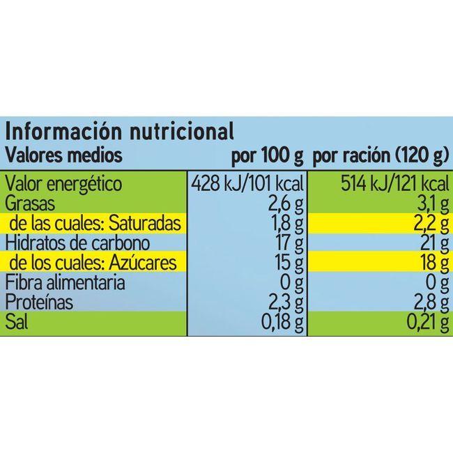 Eroski Natillas De Vainilla EROSKI Pack 4x120 G