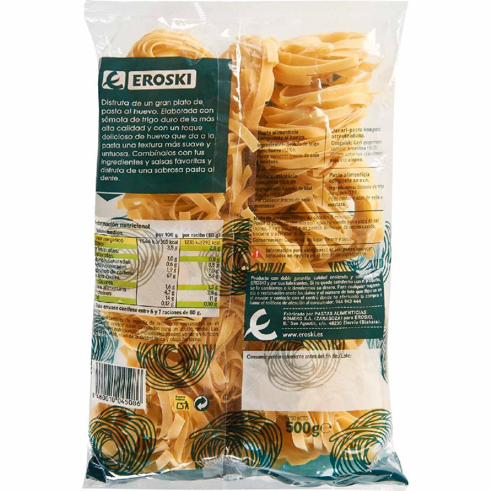 Eroski Nidos Al Huevo EROSKI Paquete 500 G