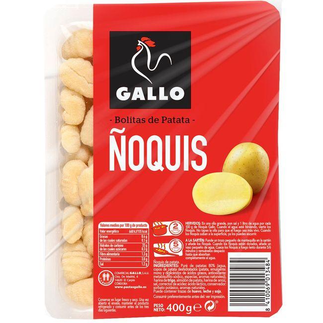 Eroski Ñoqui de patata GALLO bandeja 400 g