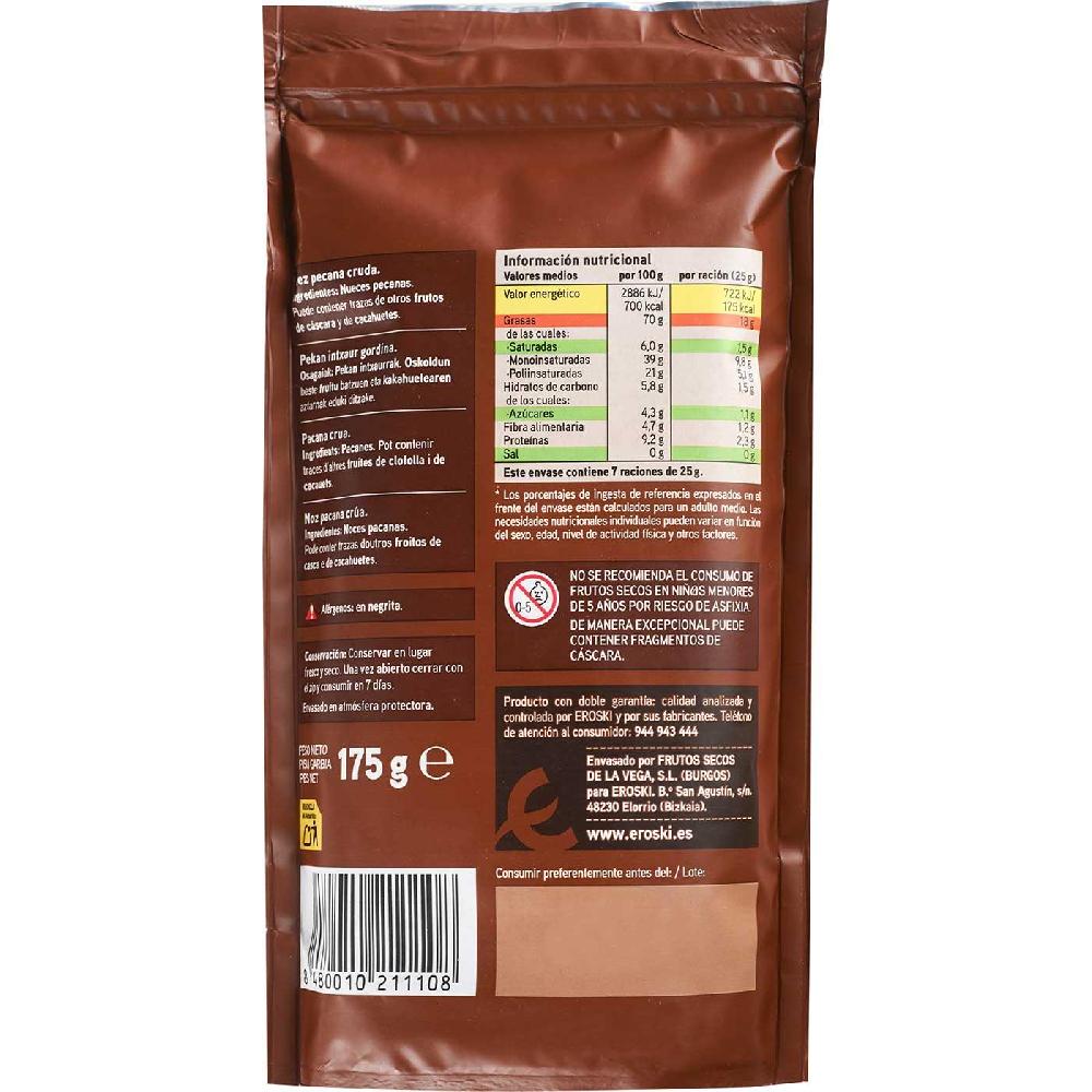 Eroski Nuez Pecana EROSKI Bolsa 175 G