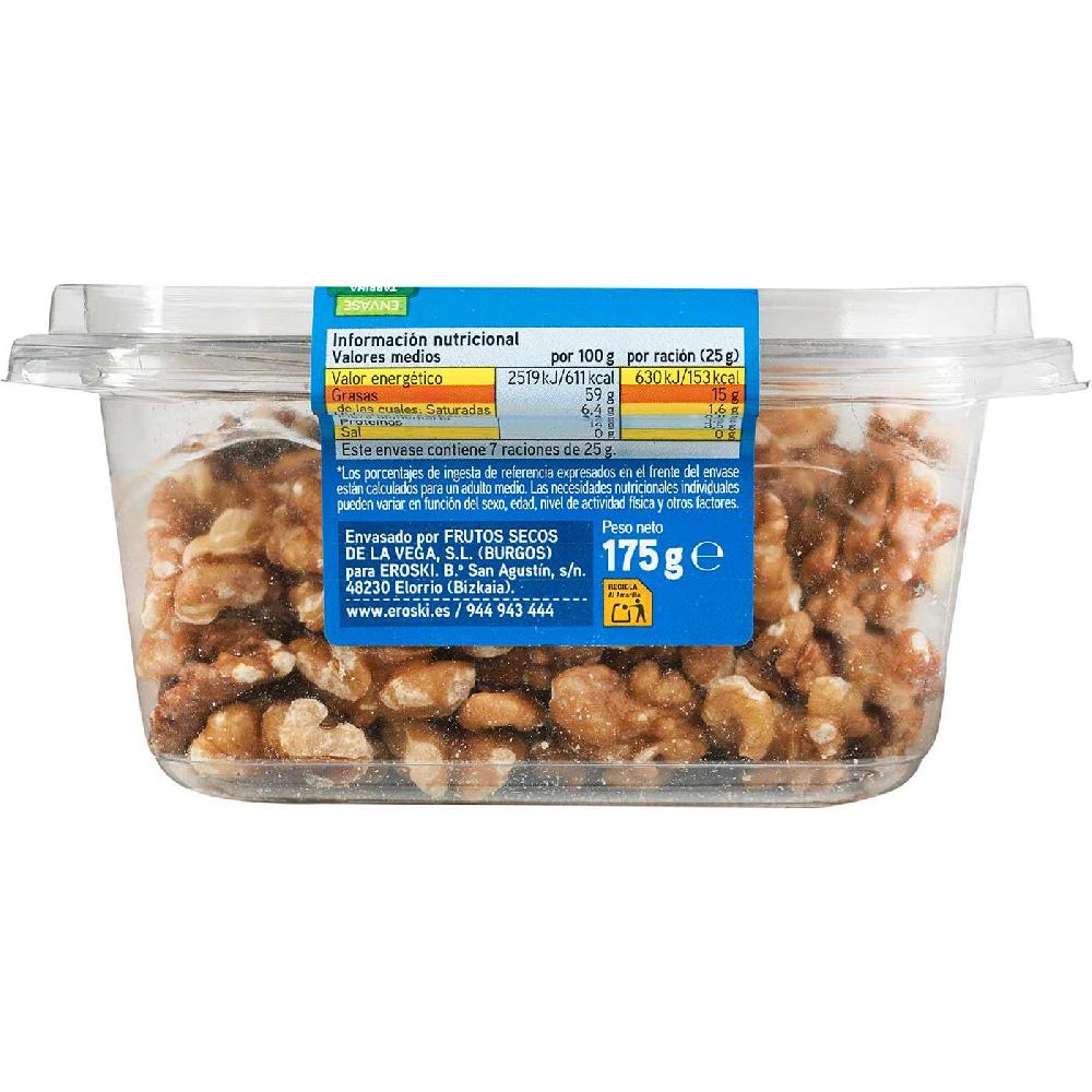 Eroski Nuez Sin Cáscara EROSKI Tarrina 175 G