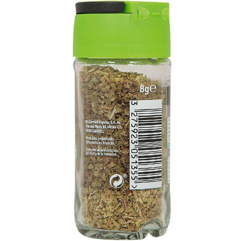 Eroski Orégano Bio DUCROS Frasco 8 G