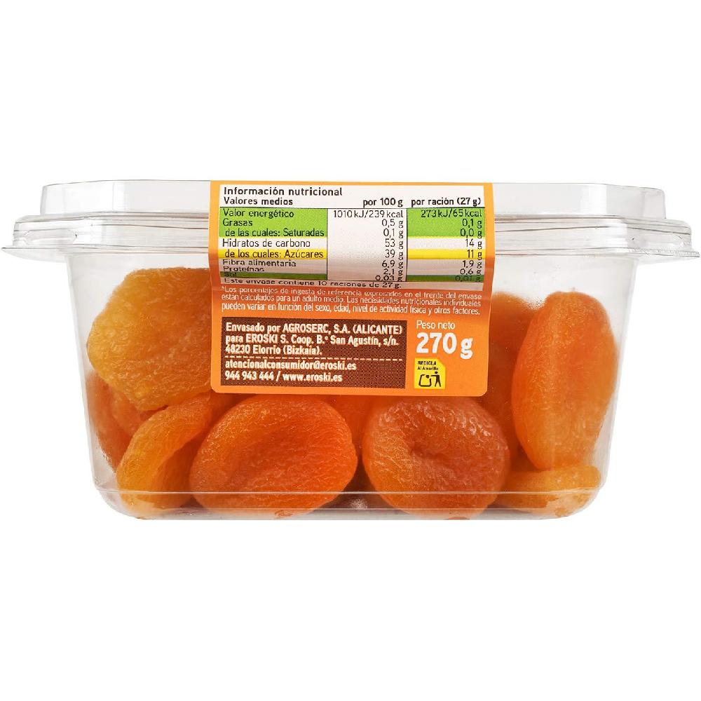 Eroski Orejón De Albaricoque EROSKI Tarrina 270 G