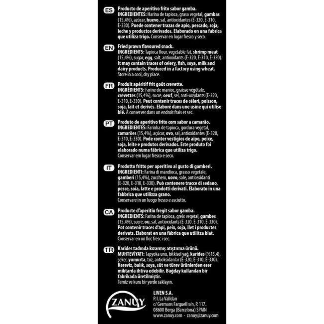 Eroski Pan De Gambas ZANUY Bolsa 50 G