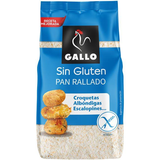 Eroski Pan rallado sin gluten GALLO paquete 300 g