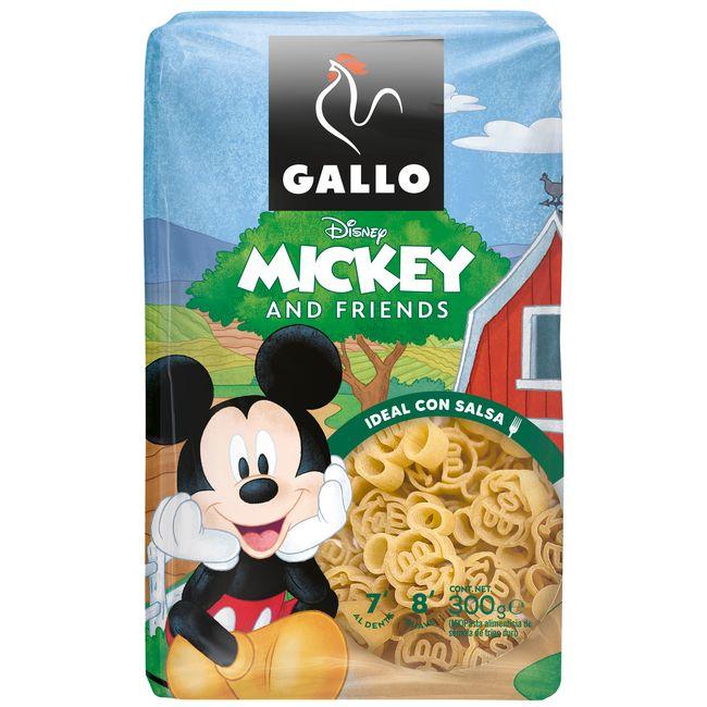 Eroski Pasta Disney Mickey GALLO paquete 300 g