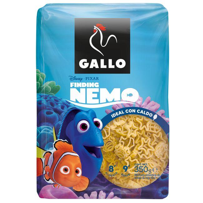 Eroski Pasta Disney Nemo GALLO paquete 350 g