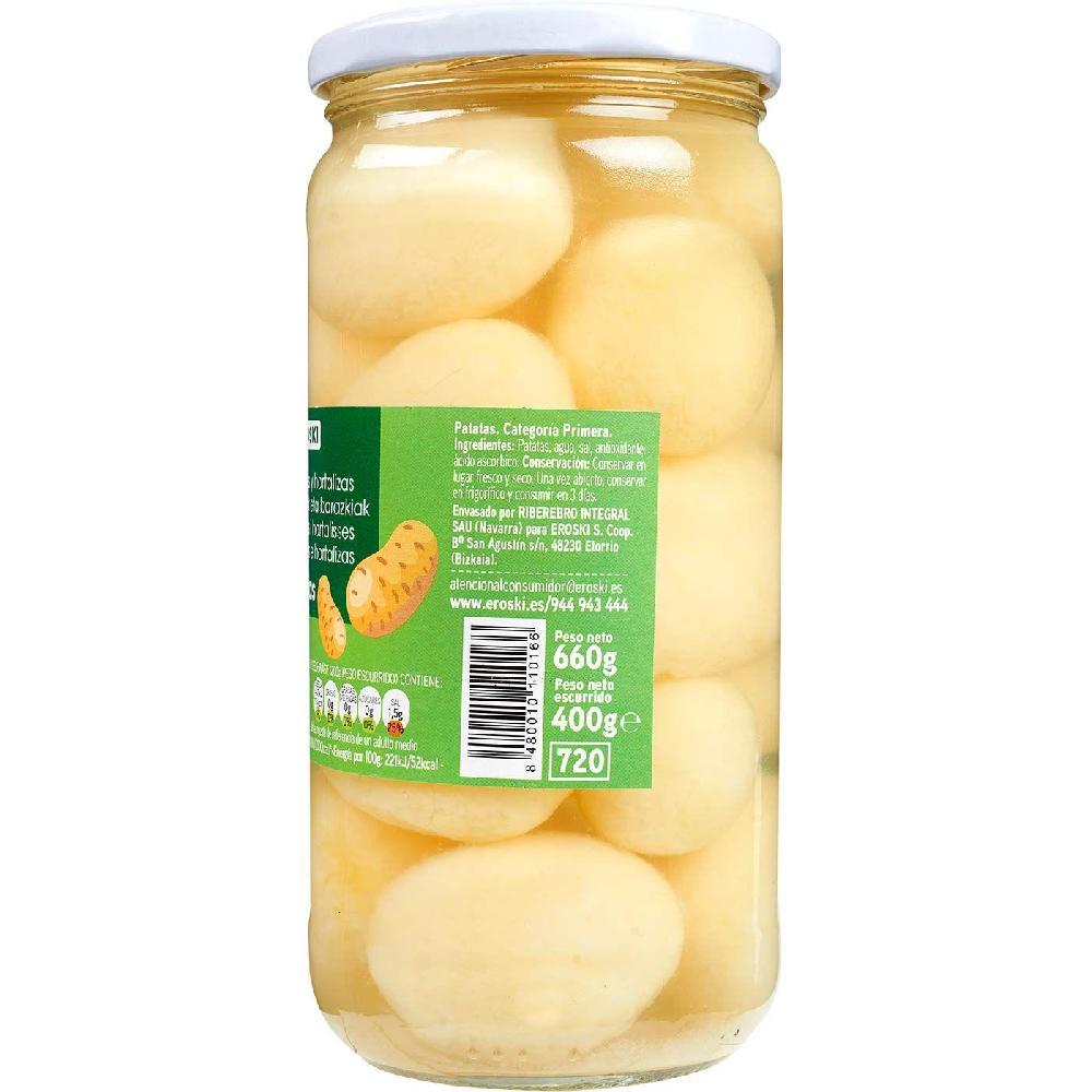 Eroski Patata Entera EROSKI Frasco 400 G